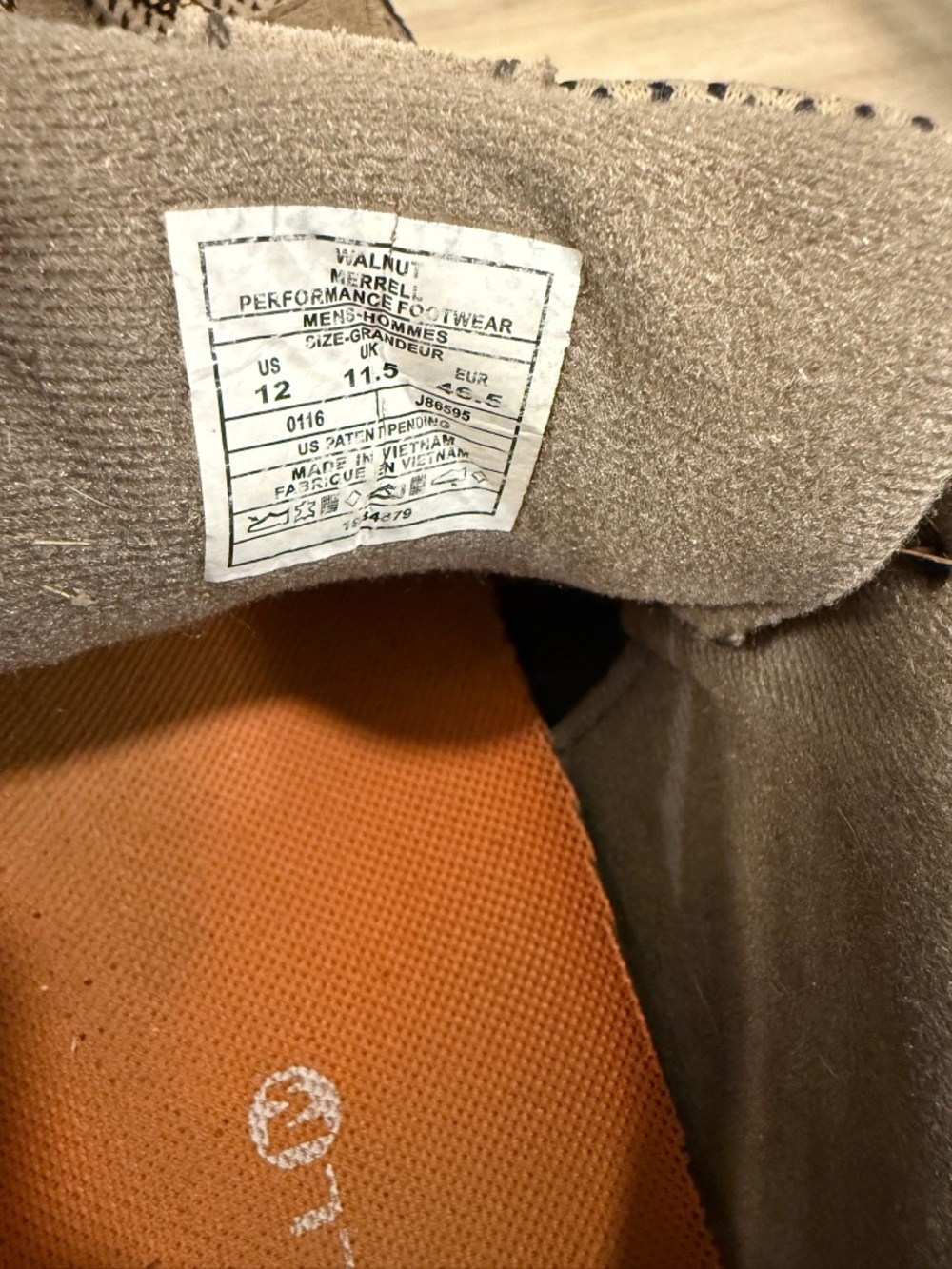Merrell Continuum mens 12 - Picture 5 of 5